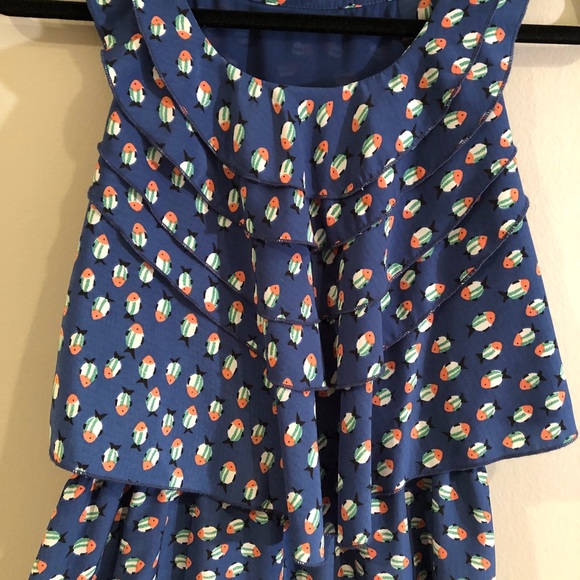 Joy Joy // Fish Print Dress - Picture 2 of 4